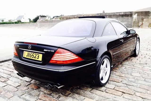 Black AMG Mercedes Cl55