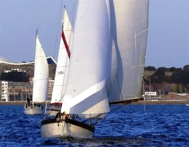 1978 Gaffers and Luggers - Mylor Heard 23 - Falmouth Working Boat