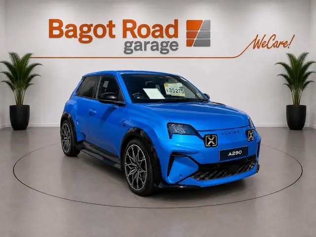 Alpine A290 Gts + 220 HP 100% Electric Automatic Brand New and Available for Immediate Delivery